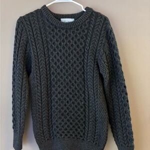 ORIGINAL ARAN WOOL Sweater XS Unisex NWOT